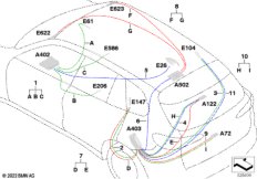Рем.каб.осн.жгута проводов антенна/коакс