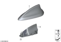 Детали антенны на крыше