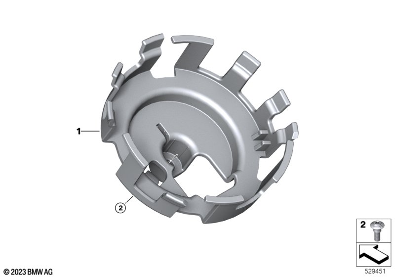 Кронштейн комбинации приборов