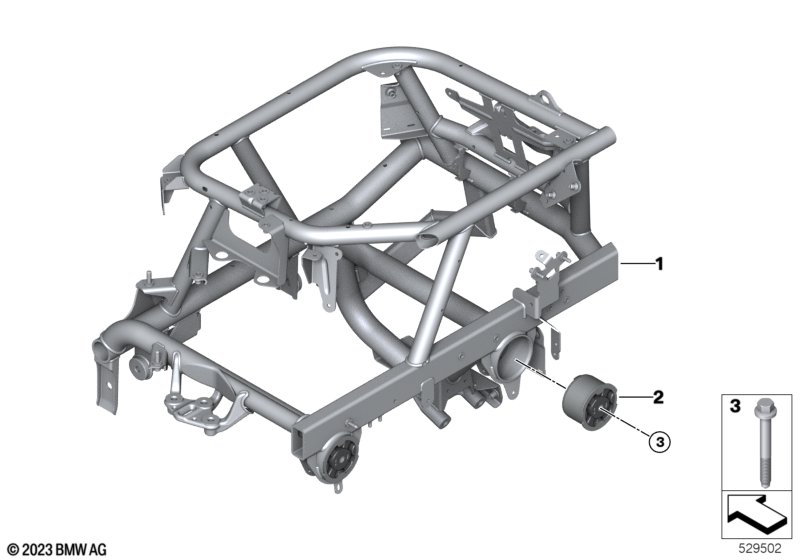 Подвеска электрического привода