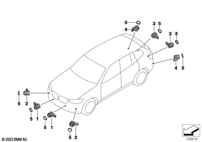 G-серия парктроник Mineral White (WA96)