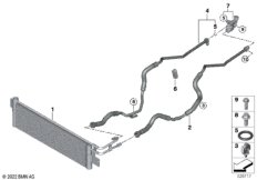 Радиатор охл.масла КПП/трубопр.масл.рад.