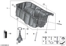 Масляный картер/маслоизмерит.приспособл.