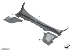 Обшивка обтекателя Наруж