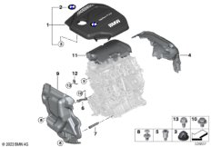 Звукоизоляционный кожух двигателя
