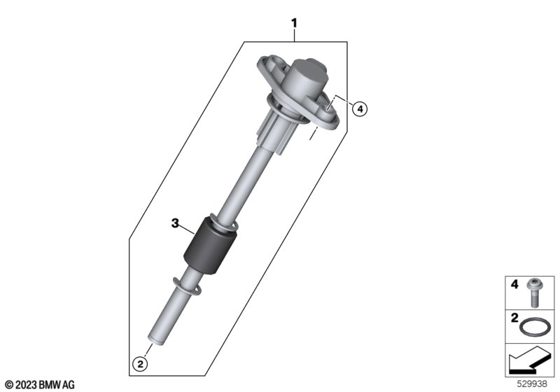 Датчик уровня масла