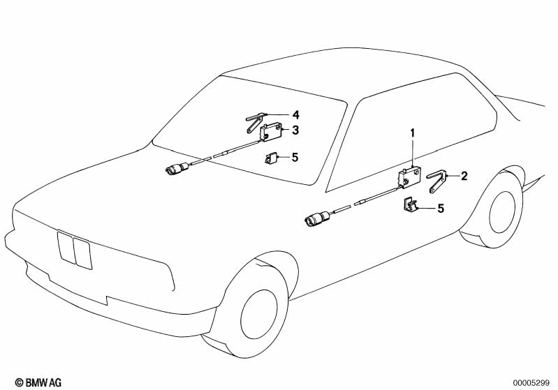 Микровыключатель центрального замка