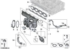 Турбонагнетатель со смазкой