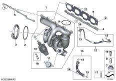 Турбонагнетатель со смазкой