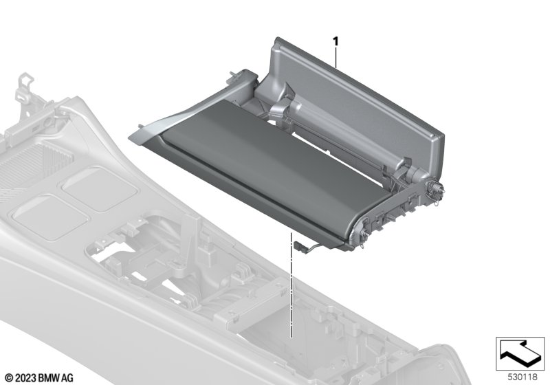 Подлокотник центр.консоли Individual