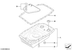 GA6HP26Z Масляный картер