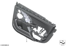 Индивидуальная обшивка двери Зд