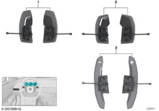 Переключатели рулевого колеса M