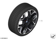 Колесо M в сб. зим. Y-обр.спицы 872M-20"