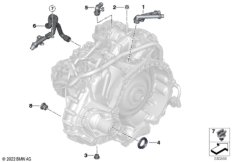 Детали коробки передач 7HDT400/400M