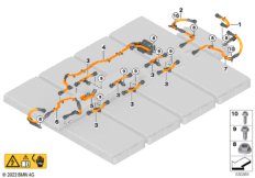 Модульный соединитель высоковольтной АКБ