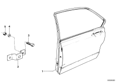 Задняя дверь