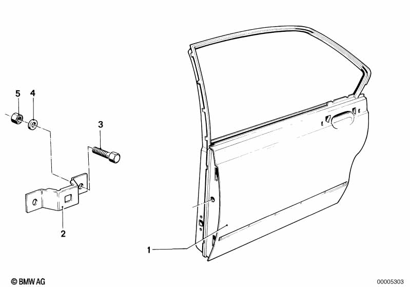 Задняя дверь