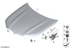 Крышка капота / навесное оборудование