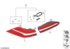 Блок задних фонарей