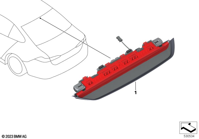 Третий фонарь стоп-сигнала