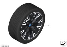 BMW л/с диск Aerodynamik 890M - 20"