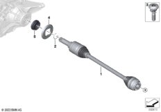 Выходной вал BEV/HEV