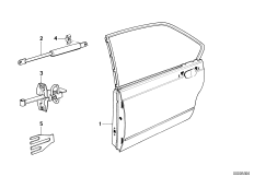 Задняя дверь