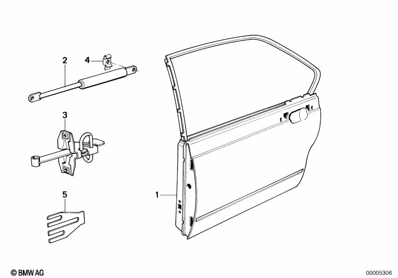 Задняя дверь