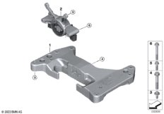 Крепление КПП