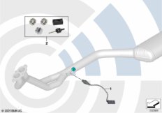 Ремкомплект прив. фланца д/дат.отр.газов