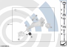 Ремком. резином. шарн. прод. рыч. подв.