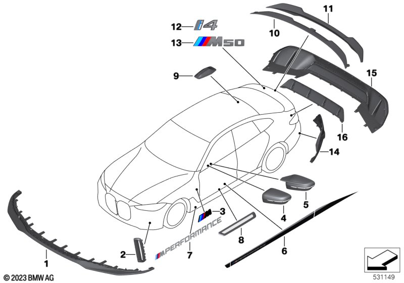 Принадлежности M Performance