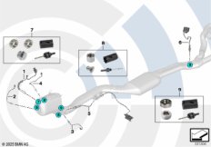 Ремкомплект прив. фланца д/дат.отр.газов