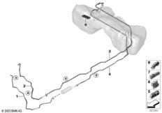 Топливопровод/ элементы крепления