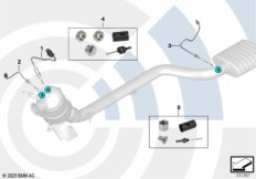 Ремкомплект прив. фланца д/дат.отр.газов