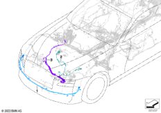 Рем.кабель основ.жгут проводов - впереди
