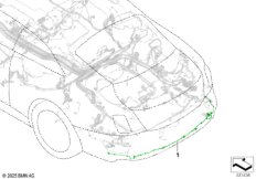 Рем.кабель основн.жгут проводов - сзади