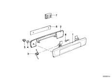 Дверь Зд-ручка привода замка двери Наруж