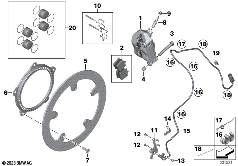 K46/K48 Колодки