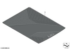 Фасонный коврик для багажника