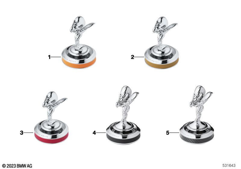 Цоколь со Spirit of Ecstasy