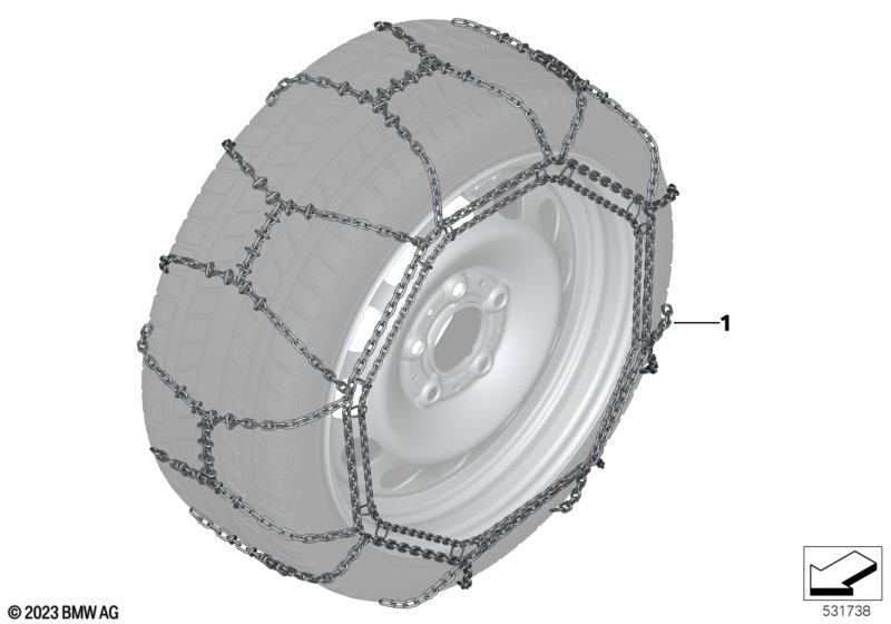 Цепи противоскольжения - BMW Disc