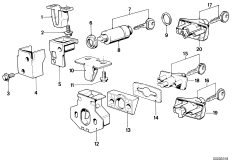 Багажная дверь/ петли/ запорный механизм