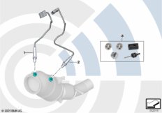 Ремкомплект прив. фланца д/дат.отр.газов