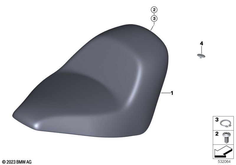 Дооснащение: одноместное заднее сиденье