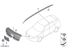 Наружные накладки / декоративные решетки