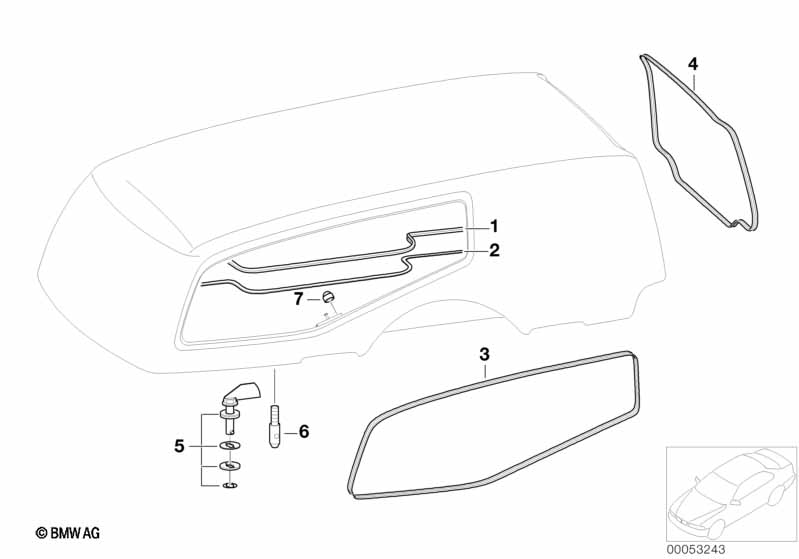 Детали верха, корпус