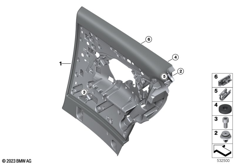 боковая обшивка задняя