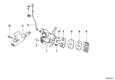 Замок двери Пд